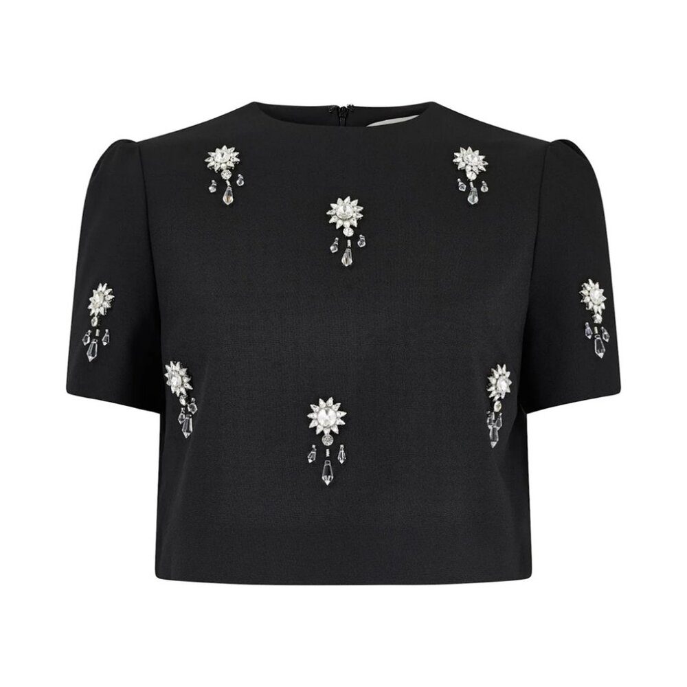 Odd Muse Crystal Tee in Black Medium - Picture 2 of 8